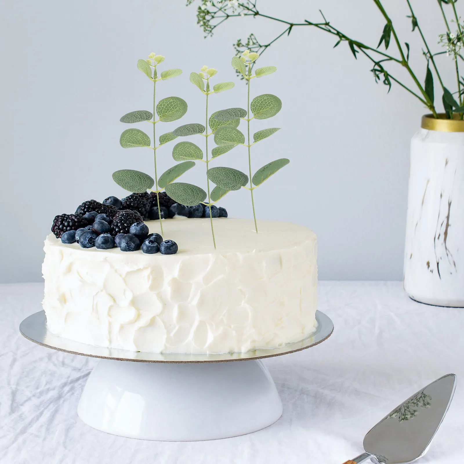 10Pcs Eucalyptus Leaf Cake Plugins Tropical Leaf Design Party Cake Decor Insert Birthday Cupcake Topper Greenery Dessert 
10Pcs Eucalyptus Leaf Cake Plugins Tropical Leaf Design Party Cake Decor Insert Birthday Cupcake Topper Greenery Dessert