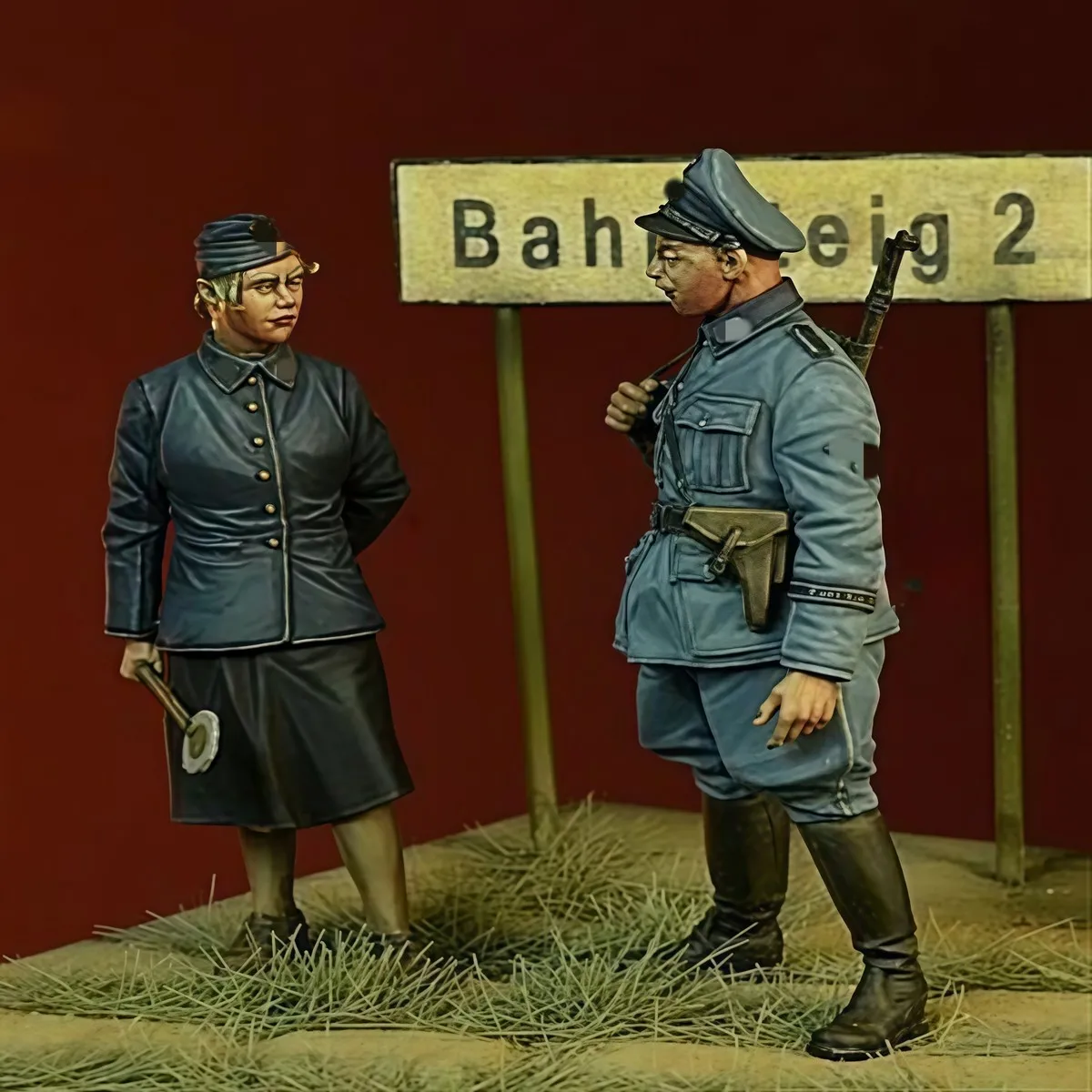 Комплект неокрашенной модели из смолы 1/35, военная тема, немецкий железнодорожный экипаж времен Второй мировой войны в разобранном виде и неокрашенный GK
Комплект неокрашенной модели из смолы 1/35, военная тема, немецкий железнодорожный экипаж времен Второй мировой войны в разобранном виде и неокрашенный GK
