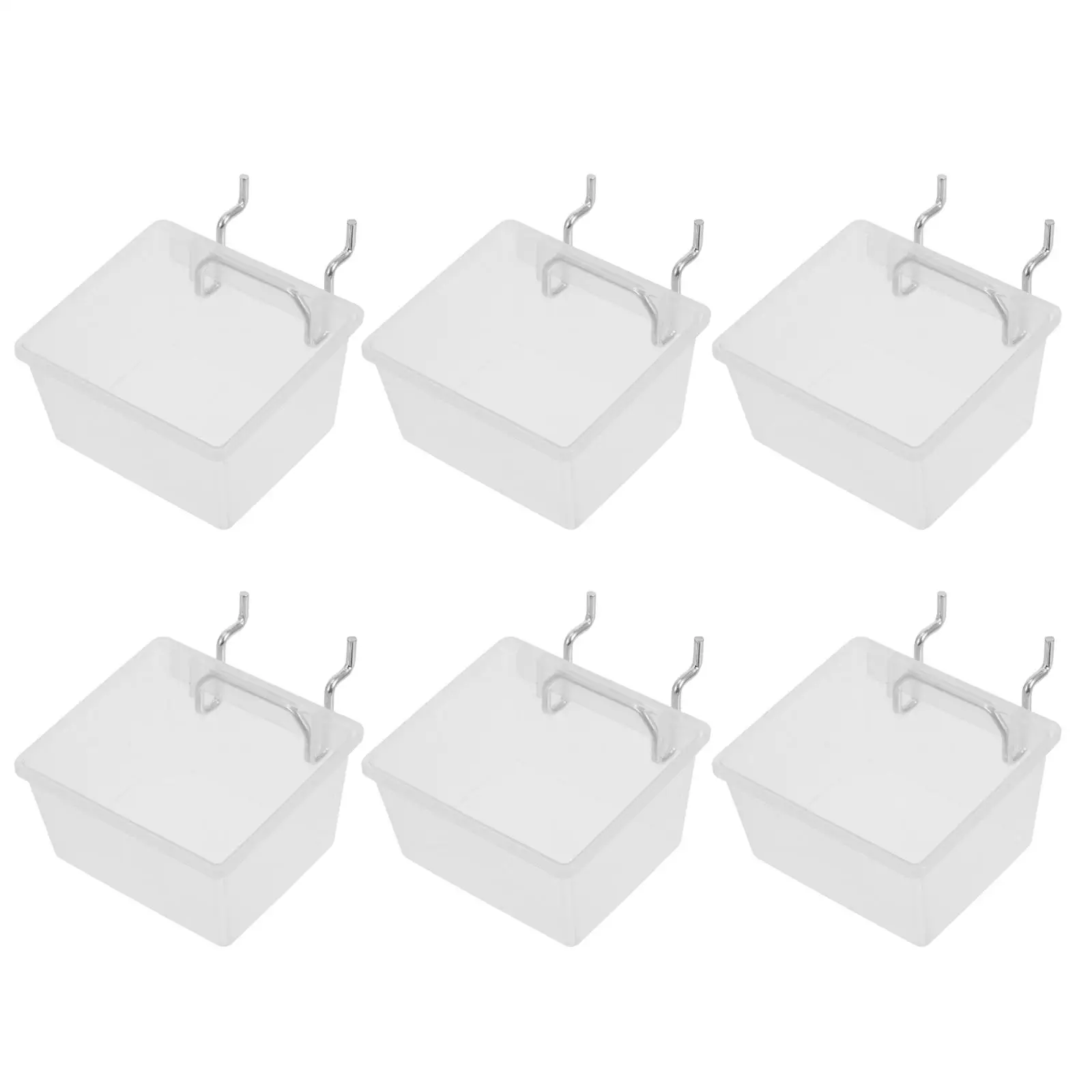 6 Pcs Storage Box Hook Peg Board Baskets and Bins Four Sides Hardware Organizer Garage Kit Abs
6 Pcs Storage Box Hook Peg Board Baskets and Bins Four Sides Hardware Organizer Garage Kit Abs