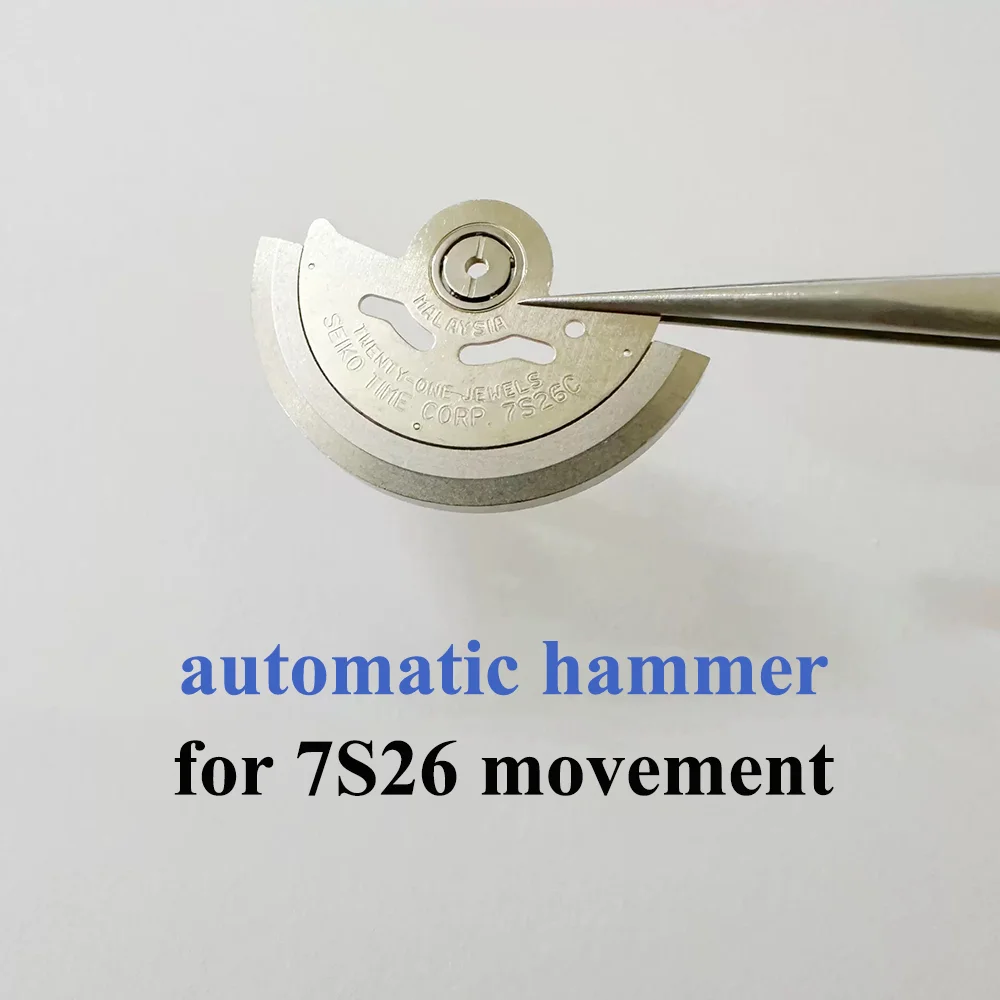 Watch Accessories Automatic Hammer Suitable for 7S26 Movement Automatic Hammer Rotor Repair Parts
Watch Accessories Automatic Hammer Suitable for 7S26 Movement Automatic Hammer Rotor Repair Parts