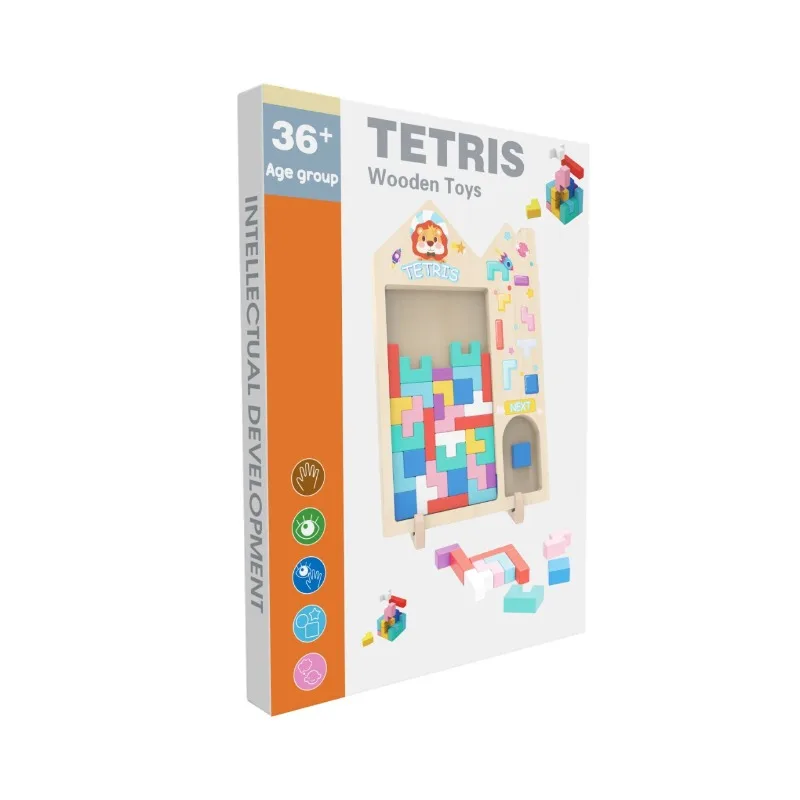 This Year's New Three-dimensional Tetris Puzzle Children's Intellectual Development Boys and Girls Assembled Toys.
This Year's New Three-dimensional Tetris Puzzle Children's Intellectual Development Boys and Girls Assembled Toys.