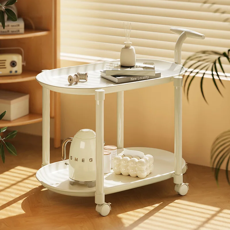 Medieval style household mobile shelf bedroom sofa small coffee table balcony mini table small apartment storage rack
Medieval style household mobile shelf bedroom sofa small coffee table balcony mini table small apartment storage rack
