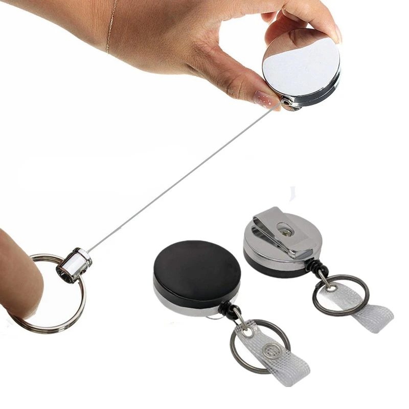 4cm Plastic Half Metal Badge Reel Keychain for Pass ID Card Holder Exhibition Office Name Tag Badge Reels Keyring Retractable
4cm Plastic Half Metal Badge Reel Keychain for Pass ID Card Holder Exhibition Office Name Tag Badge Reels Keyring Retractable