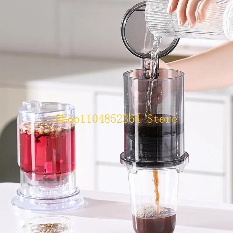 652F Leak Proof Beverages Container With Removable Infuser Teas Coffee Maker Bottle Clear Teapot Steeper Bottom Dispensing
652F Leak Proof Beverages Container With Removable Infuser Teas Coffee Maker Bottle Clear Teapot Steeper Bottom Dispensing