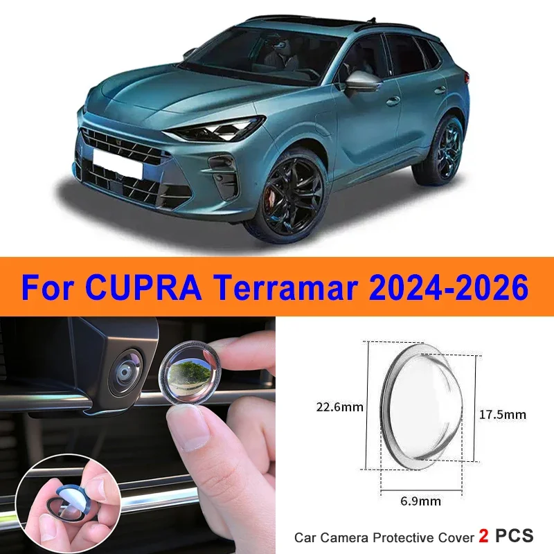 360 Reverse Image Car Camera Cover Anti-Scratch PC Lens Protector Stickers For CUPRA Terramar 2024-2026 2Pcs
360 Reverse Image Car Camera Cover Anti-Scratch PC Lens Protector Stickers For CUPRA Terramar 2024-2026 2Pcs