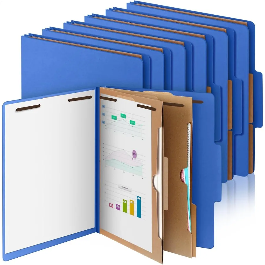 12 Pcs Classification Folder Letter Size2 Pocket Divider Prboard File Folder Bulk 2 In Expansion 2 Prong Fastener Back to Schoo
12 Pcs Classification Folder Letter Size2 Pocket Divider Prboard File Folder Bulk 2 In Expansion 2 Prong Fastener Back to Schoo