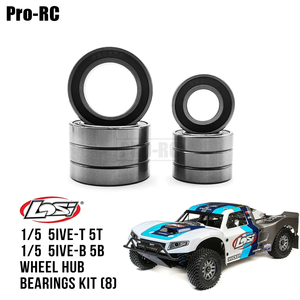 Комплект подшипников ступицы колеса, 8 шт., для Losi 1/5 5IVE-T 5T 5IVE-B 5B 2,0 4WD, обновленная часть для радиоуправляемого автомобиля
Комплект подшипников ступицы колеса, 8 шт., для Losi 1/5 5IVE-T 5T 5IVE-B 5B 2,0 4WD, обновленная часть для радиоуправляемого автомобиля