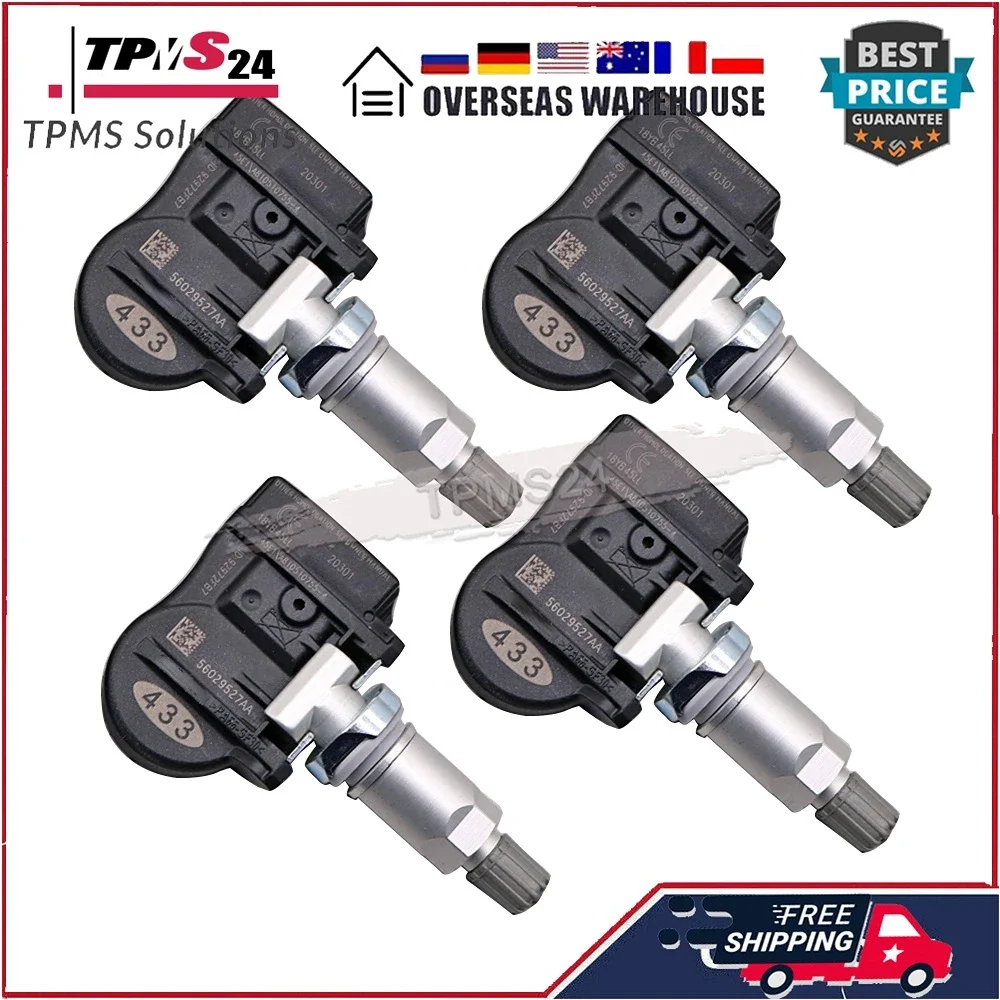 For CHRYSLER 300 SEBRING TOWN&COUNTRY DODGE CHARGER GRAND CARAVAN JOURNEY 433MHz TIRE AIR PRESSURE SENSOR 56029527AA 68078768AA
For CHRYSLER 300 SEBRING TOWN&COUNTRY DODGE CHARGER GRAND CARAVAN JOURNEY 433MHz TIRE AIR PRESSURE SENSOR 56029527AA 68078768AA