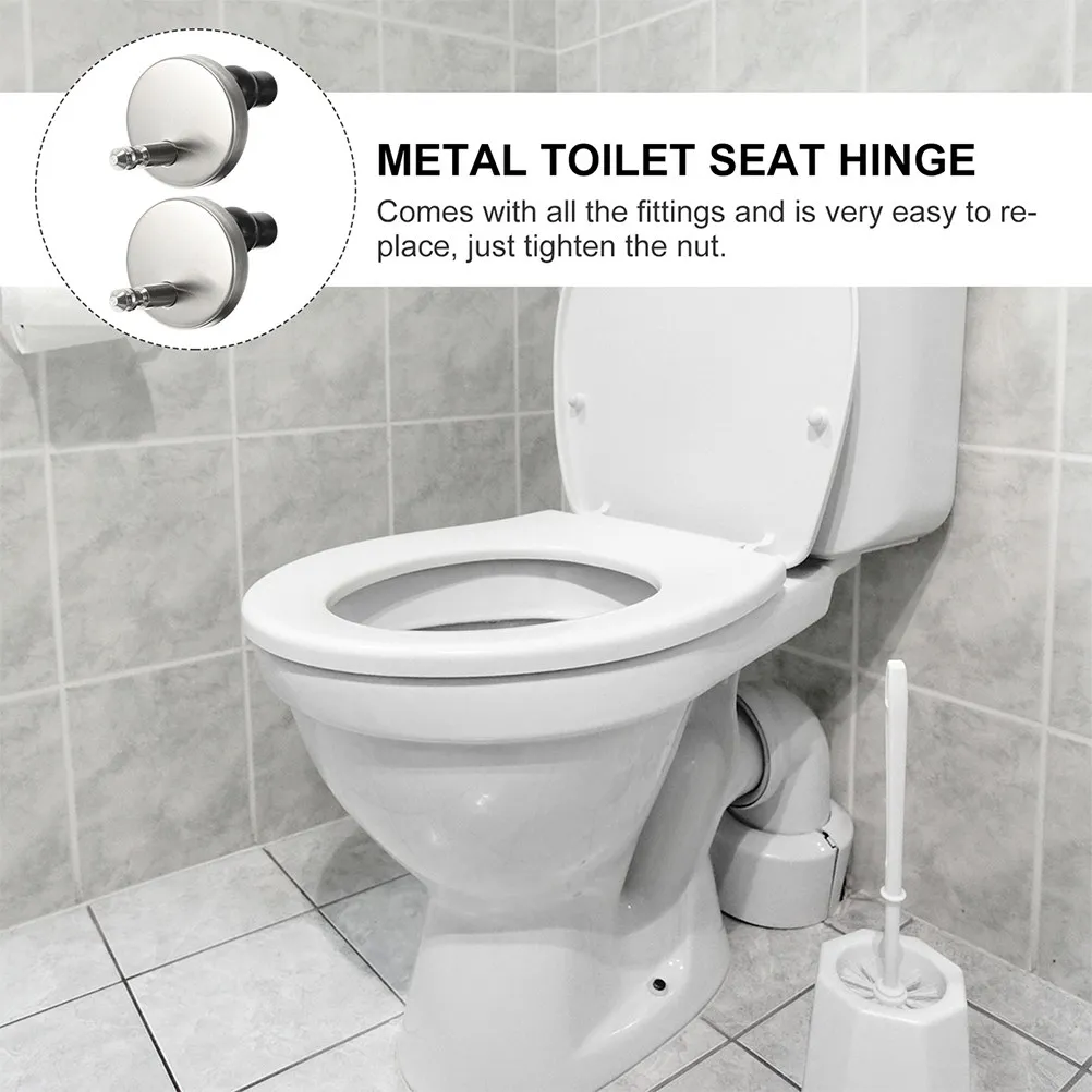2Sets Toilet Seat Hinges Stainless Steel Fixings Quick Release Screws Bolts Replacement Repair Accessories Toilet Seat Hinge
2Sets Toilet Seat Hinges Stainless Steel Fixings Quick Release Screws Bolts Replacement Repair Accessories Toilet Seat Hinge
