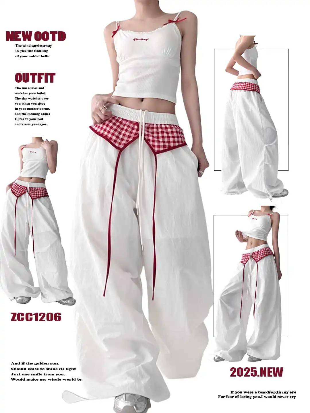 Women 2000s Baggy Sweat Pants Long Trousers Wide Fit Jazz Pants Y2k Joggers Harajuku Japanese Loose Casual Abi Parachute Pants
Women 2000s Baggy Sweat Pants Long Trousers Wide Fit Jazz Pants Y2k Joggers Harajuku Japanese Loose Casual Abi Parachute Pants