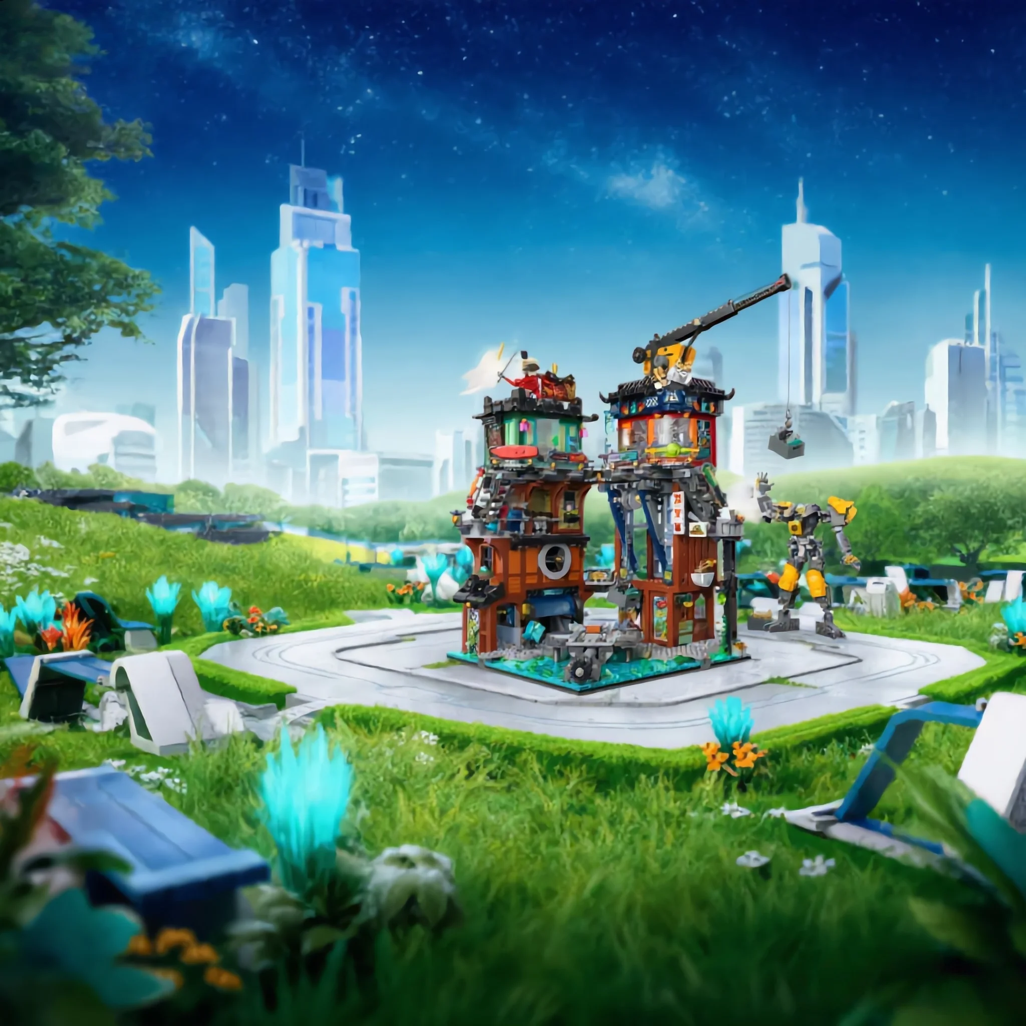 Kalein 2025 New Town Studio Street View Series Series Creative Education Building Birthday Christmas Toy 3244PCS
Kalein 2025 New Town Studio Street View Series Series Creative Education Building Birthday Christmas Toy 3244PCS