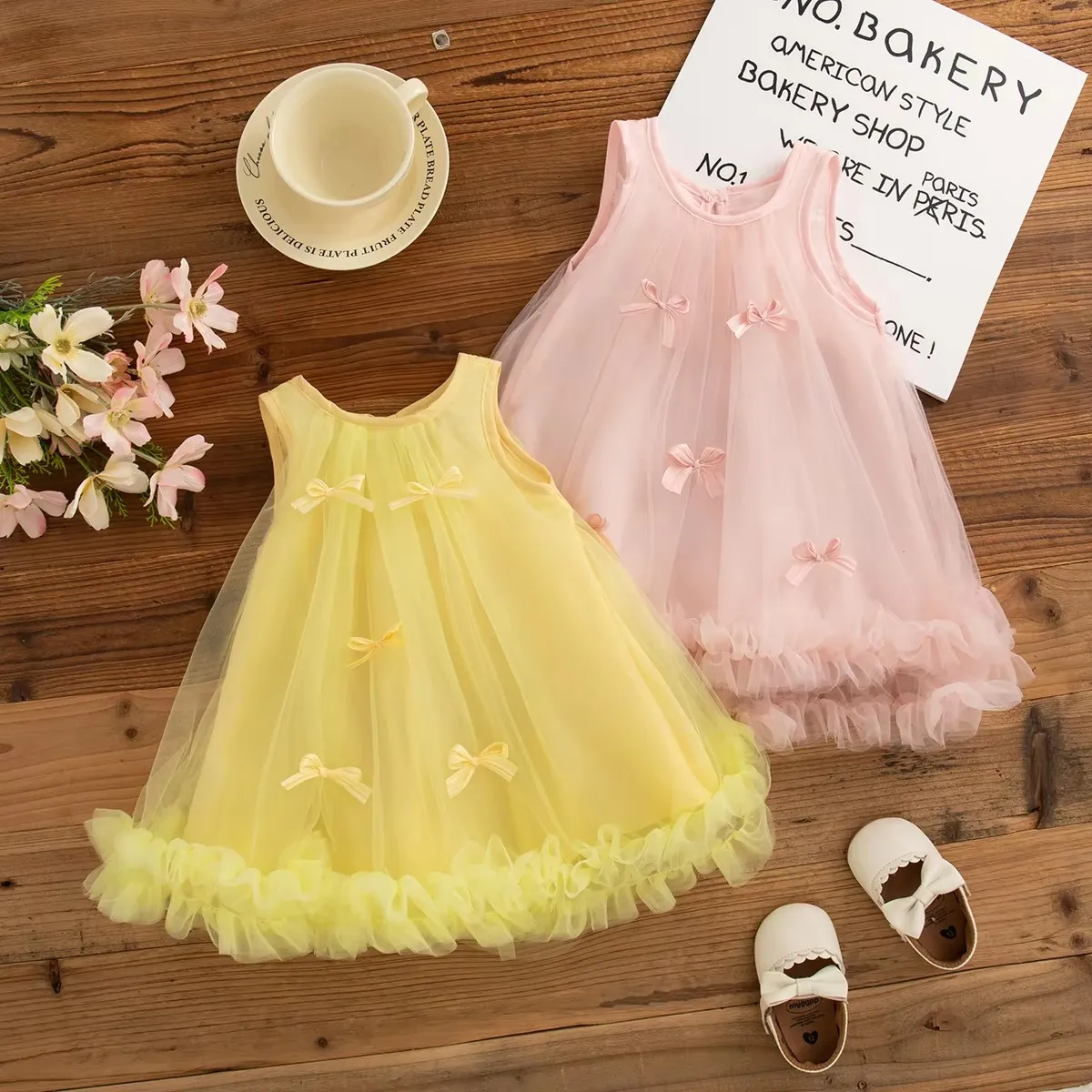 Princess Bow Chiffon Baby Girl Dress,Summer Children'S Sleeveless Mesh Baby Dresses Wedding Elegant Clothes For Birthday Parties
Princess Bow Chiffon Baby Girl Dress,Summer Children'S Sleeveless Mesh Baby Dresses Wedding Elegant Clothes For Birthday Parties