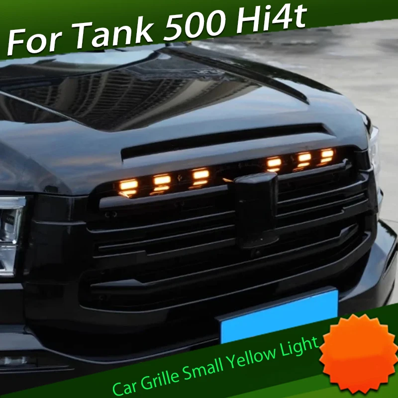 Car Grille Small Yellow Light Fit for GWM Tank 500 Hi4t 2023 Small Red Light LED Decorative Light Car Exterior Accessories
Car Grille Small Yellow Light Fit for GWM Tank 500 Hi4t 2023 Small Red Light LED Decorative Light Car Exterior Accessories