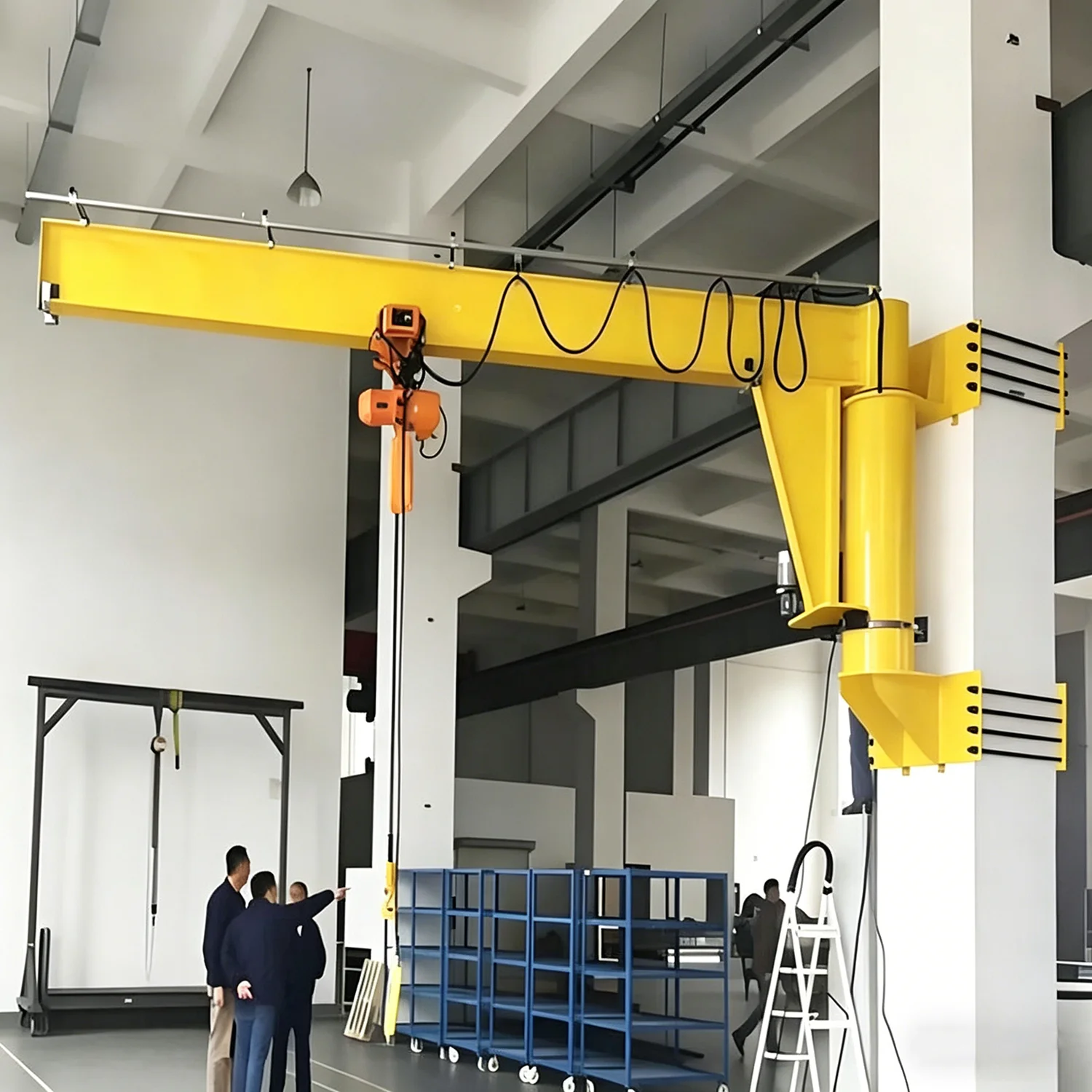 Customized CE ISO 500 Kg 1 Ton Wall-Mounted Jib Crane Remote Control Electric Hoist Lifting Hook Core Bearing Motor Lifting Heig
Customized CE ISO 500 Kg 1 Ton Wall-Mounted Jib Crane Remote Control Electric Hoist Lifting Hook Core Bearing Motor Lifting Heig
