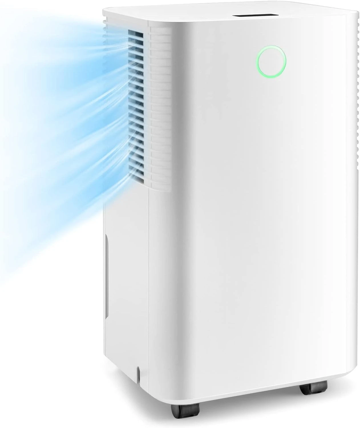 1750 Sq. Ft Dehumidifier , 32 Pints Dehumidifier w/ 3 Modes, 2 Speeds, 24H Timer, Auto or Manual Drainage, 0.5 Gallon Water Tank, Auto Defrost
1750 Sq. Ft Dehumidifier , 32 Pints Dehumidifier w/ 3 Modes, 2 Speeds, 24H Timer, Auto or Manual Drainage, 0.5 Gallon Water Tank, Auto Defrost