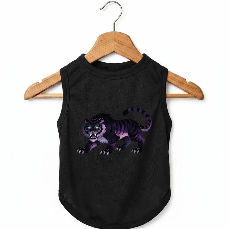Summer Dog Fashion Tee, Cool Tiger Head, Pet Breathable Vest
Summer Dog Fashion Tee, Cool Tiger Head, Pet Breathable Vest