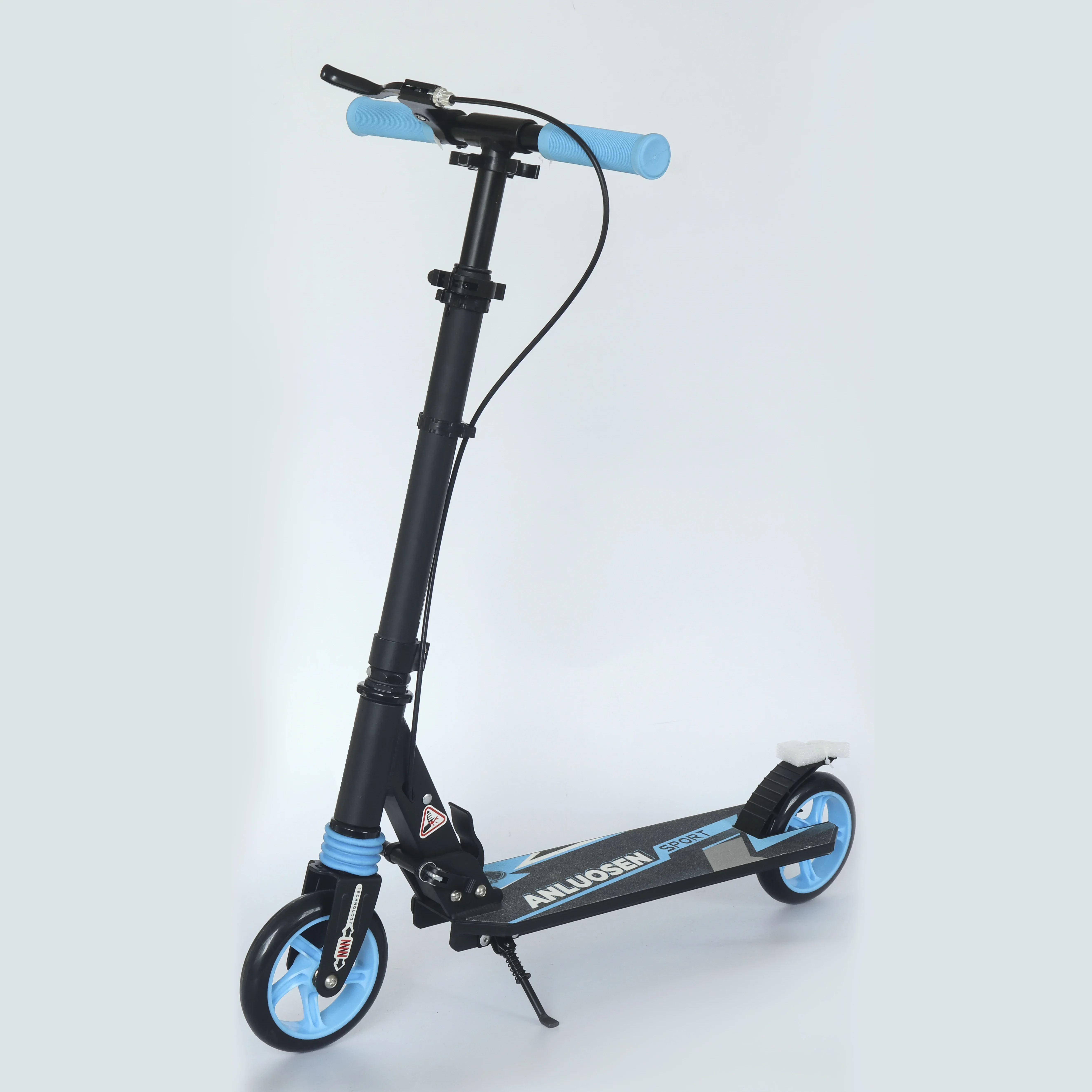 Aluminum Foldable Scooter Adjustable Height Two Wheel PU Wheels Lightweight Outdoor Kick Scooter City Riding Portable Design
Aluminum Foldable Scooter Adjustable Height Two Wheel PU Wheels Lightweight Outdoor Kick Scooter City Riding Portable Design
