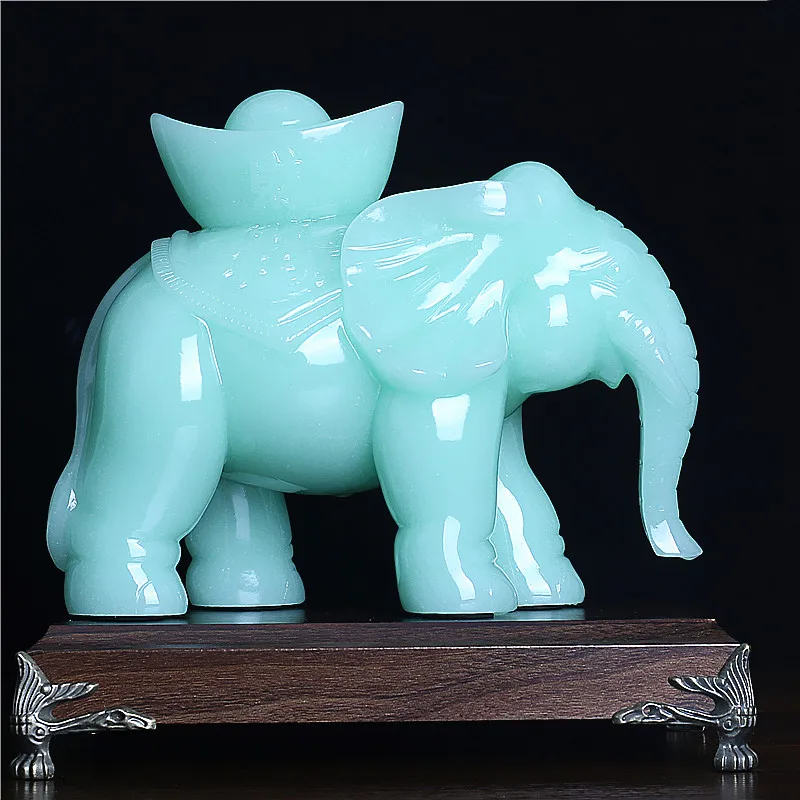 Home decoration accessories Elephant decorations Yuanbao Ruyi Elephant Gift for opening a company store Living room ornaments
Home decoration accessories Elephant decorations Yuanbao Ruyi Elephant Gift for opening a company store Living room ornaments