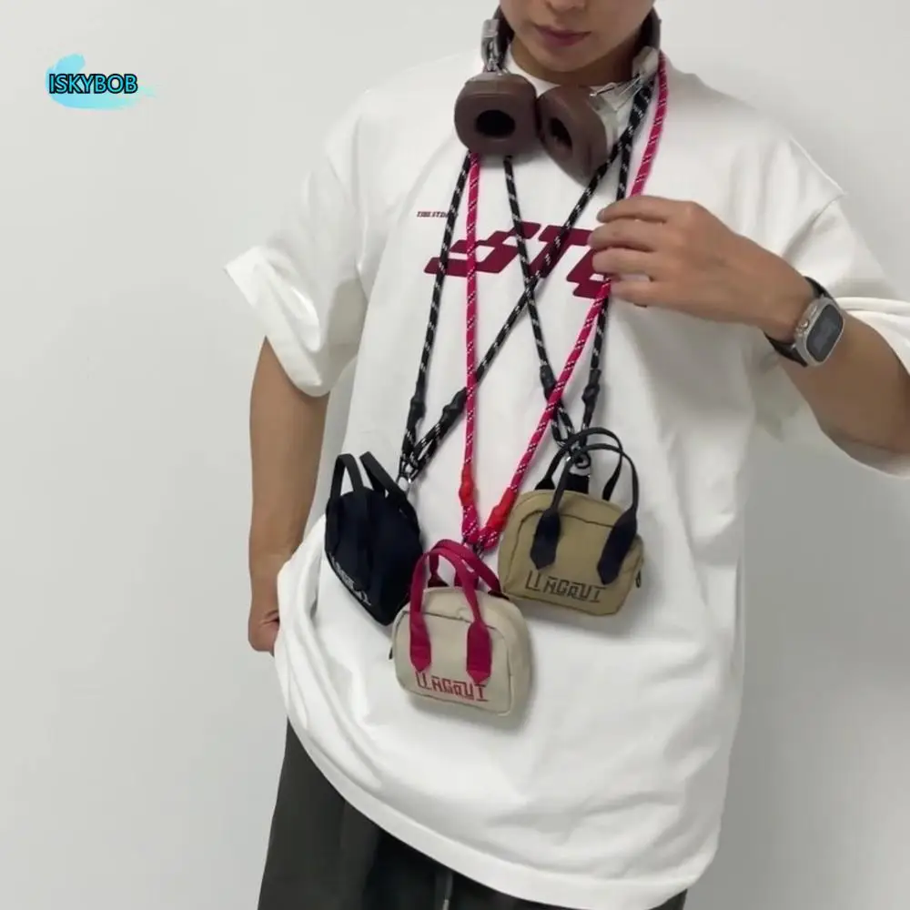 Small Storage Bag Nylon Mini Crossbody Bag Card Holder Korean Style Coin Purse Pendant Zipper Pouch Bank Card Organizer 
Small Storage Bag Nylon Mini Crossbody Bag Card Holder Korean Style Coin Purse Pendant Zipper Pouch Bank Card Organizer