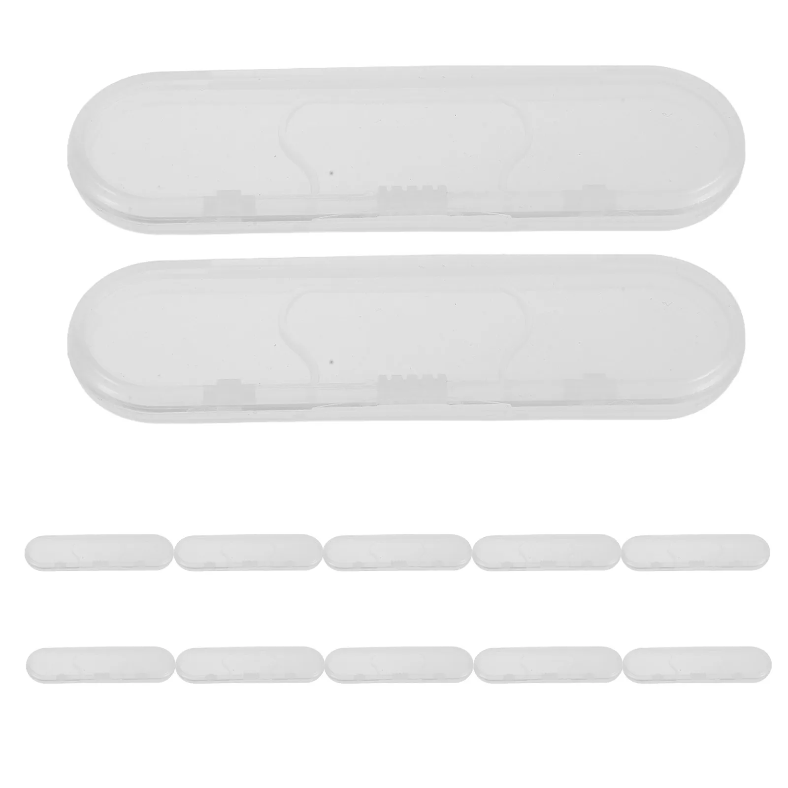 12Pcs Clear Storage Box Plastic Tweezers Organizer for Travel Manicure Pedicure Eyelash Tools Makeup Storage Case
12Pcs Clear Storage Box Plastic Tweezers Organizer for Travel Manicure Pedicure Eyelash Tools Makeup Storage Case