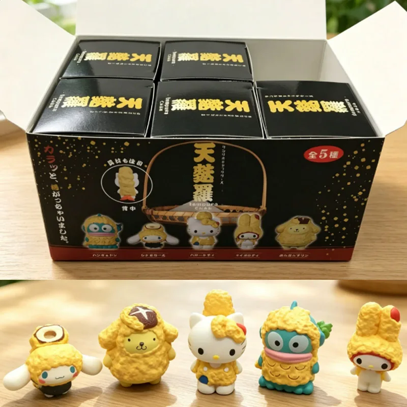 Sanrio Characters Blind Box Toy Tempura Series Hello Kitty My Melody Pom Pom Purin Doll Model Collect Ornaments Boys Girls Gifts
Sanrio Characters Blind Box Toy Tempura Series Hello Kitty My Melody Pom Pom Purin Doll Model Collect Ornaments Boys Girls Gifts