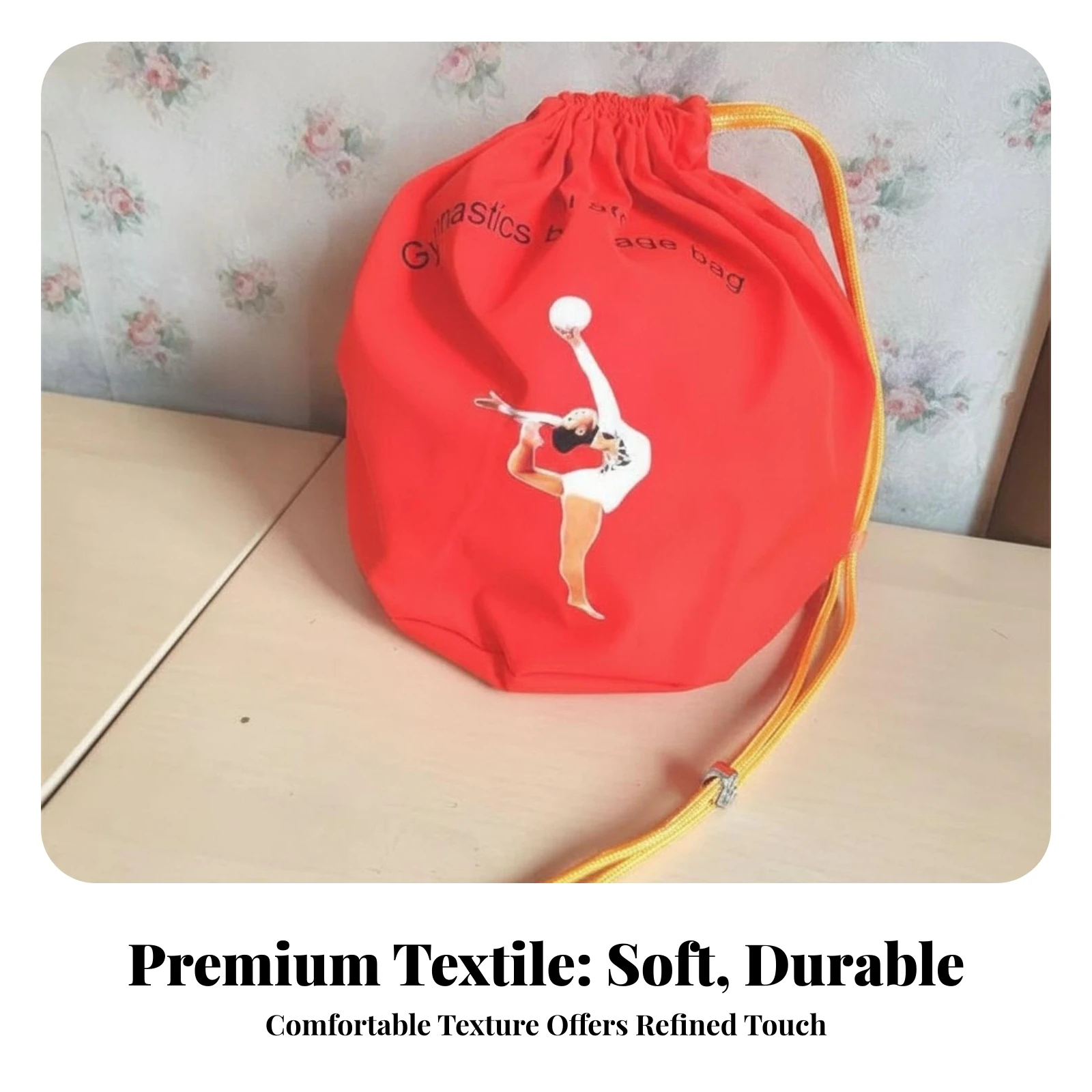 Round Drawstring Bag Printed Graphics Long-Lasting Stuff Sack Reusable Gymnastics Ball Bag Textile Pouch for Gymnasts
Round Drawstring Bag Printed Graphics Long-Lasting Stuff Sack Reusable Gymnastics Ball Bag Textile Pouch for Gymnasts