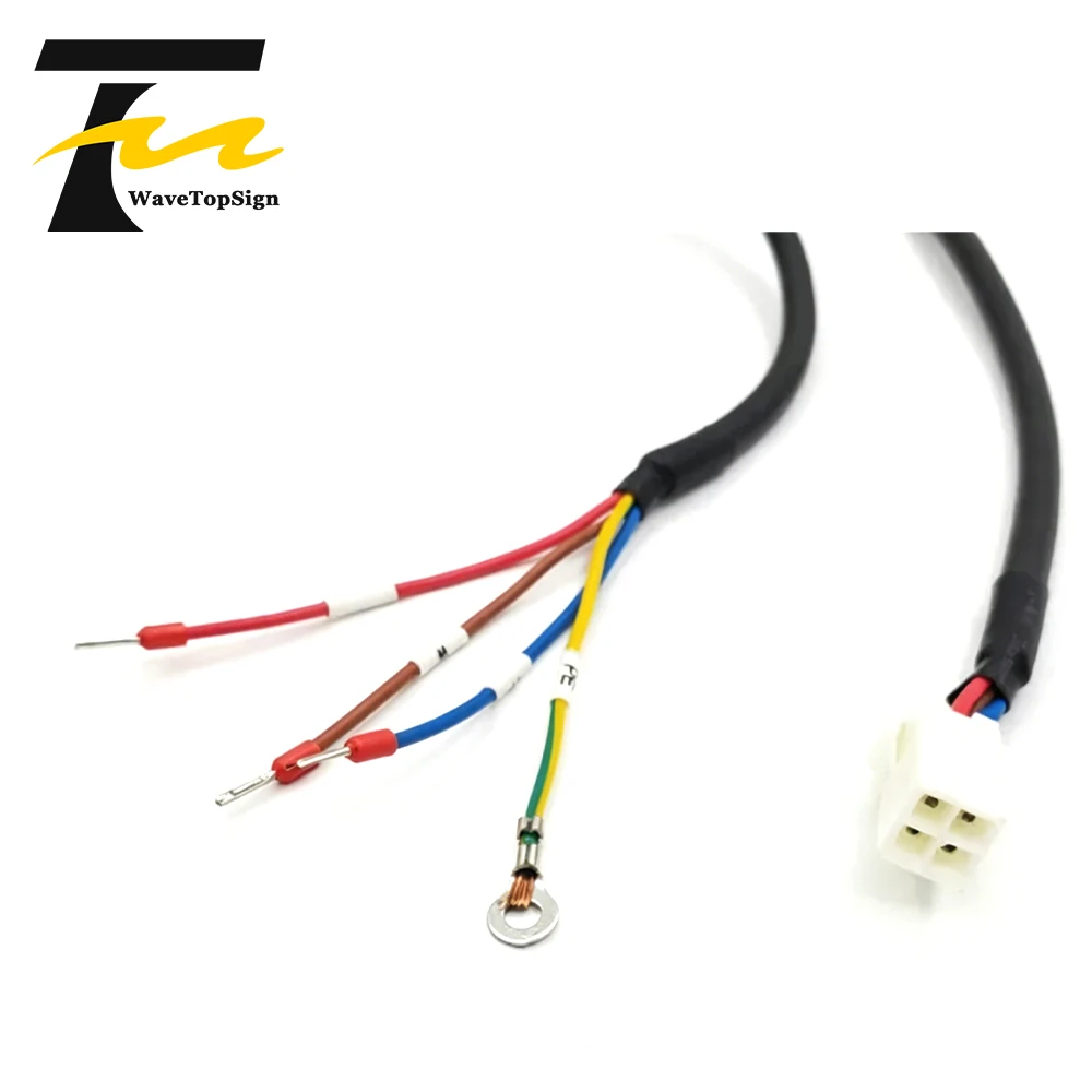 WaveTopSign Servo Motor Power cable WSC-M04P03-E WSC-M04P08-E for FUJI
WaveTopSign Servo Motor Power cable WSC-M04P03-E WSC-M04P08-E for FUJI