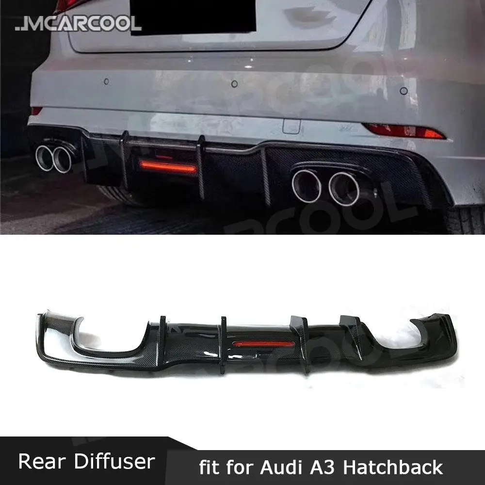 Carbon Fiber Rear Bumper Lip Diffuser Spoiler for Audi A3 Sline S3 Hatchback Sportback 2017 -2019 Non For standard Bumper
Carbon Fiber Rear Bumper Lip Diffuser Spoiler for Audi A3 Sline S3 Hatchback Sportback 2017 -2019 Non For standard Bumper