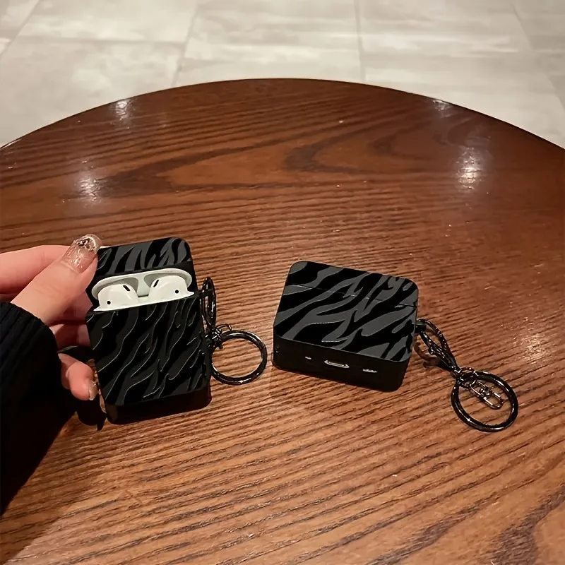 Black Element Zebra Pattern Case for AirPods Pro2 and Pro,AirPods 3, 4,1/2 Wireless Bluetooth Earphone Protective Soft TPU Cover
Black Element Zebra Pattern Case for AirPods Pro2 and Pro,AirPods 3, 4,1/2 Wireless Bluetooth Earphone Protective Soft TPU Cover