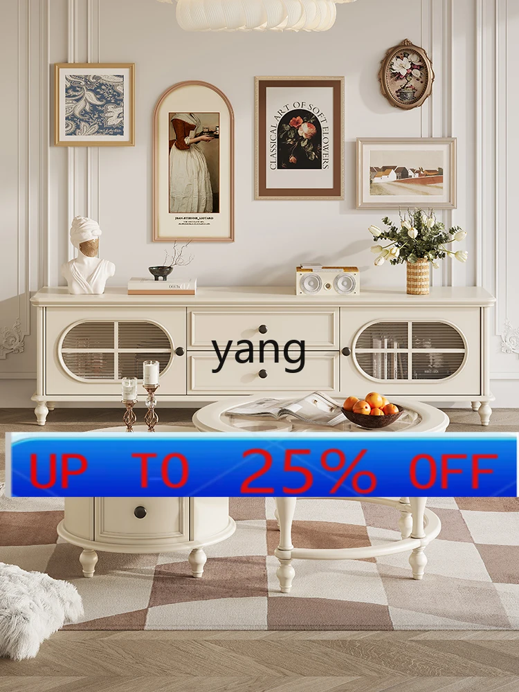 lmm Solid Wood Small Apartment Cream Wind Retractable Changhong Glass round Tea Table
lmm Solid Wood Small Apartment Cream Wind Retractable Changhong Glass round Tea Table