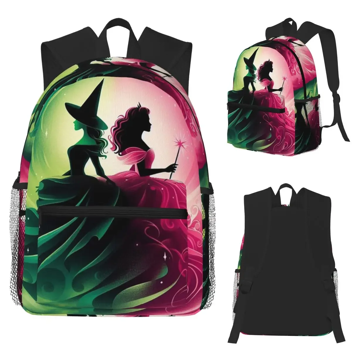 Elphaba And Glinda Wicked The Musical Defying Gravity Student Backpack School Bag Daypack for Boys Girls Bookbag Shoulder Bags
Elphaba And Glinda Wicked The Musical Defying Gravity Student Backpack School Bag Daypack for Boys Girls Bookbag Shoulder Bags