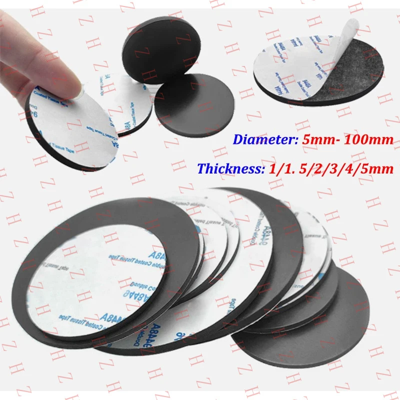 U+ Solid Round Self Adhesive Rubber Pad Disc Sheet Gaskets Dia 10-100mm Thick 1-5mm【Wholesale private message sellers】
U+ Solid Round Self Adhesive Rubber Pad Disc Sheet Gaskets Dia 10-100mm Thick 1-5mm【Wholesale private message sellers】