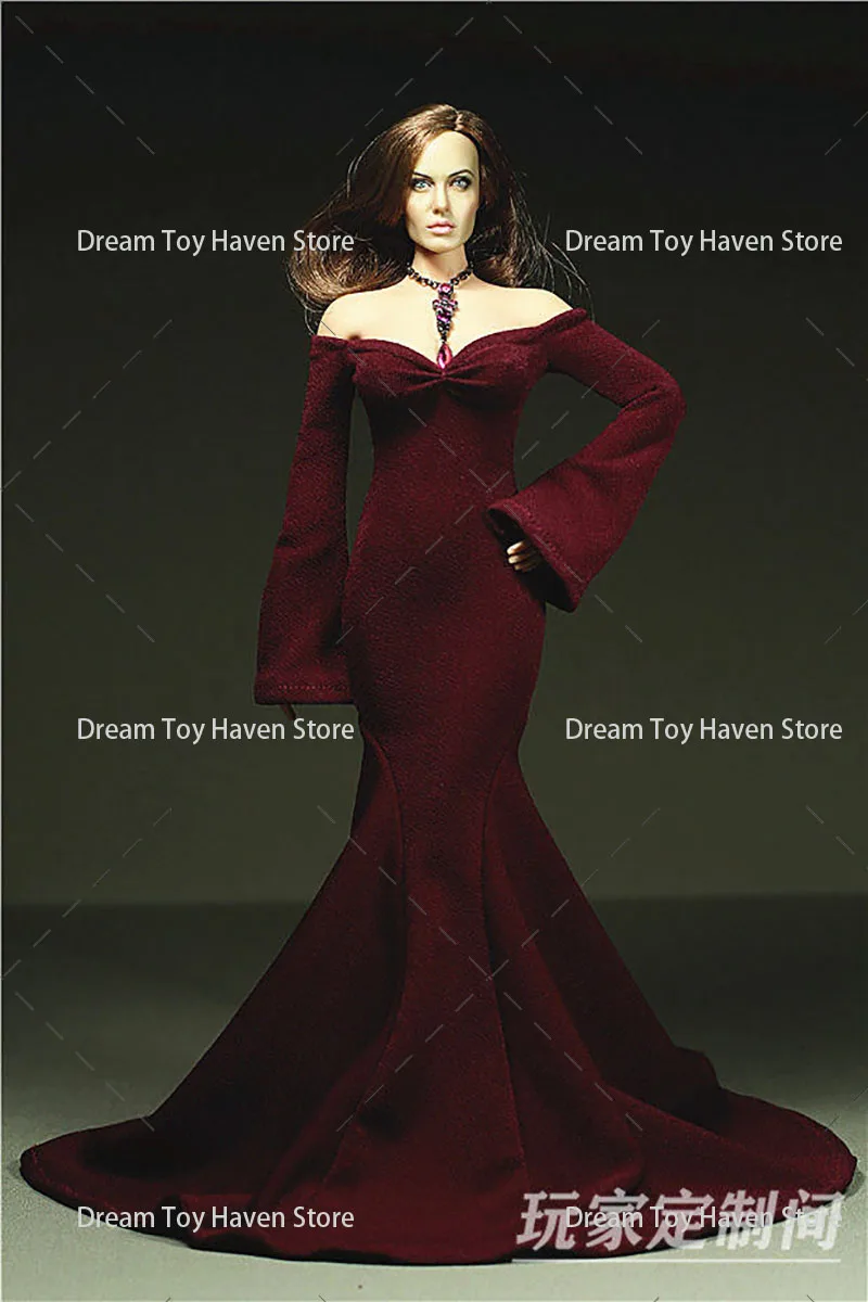 1/6 Female's Soldier Flared Sleeve Slim Off-Shoulder Midi Dress Accessory Fit 12Inch TBL PH Action Figure Model Dolls
1/6 Female's Soldier Flared Sleeve Slim Off-Shoulder Midi Dress Accessory Fit 12Inch TBL PH Action Figure Model Dolls