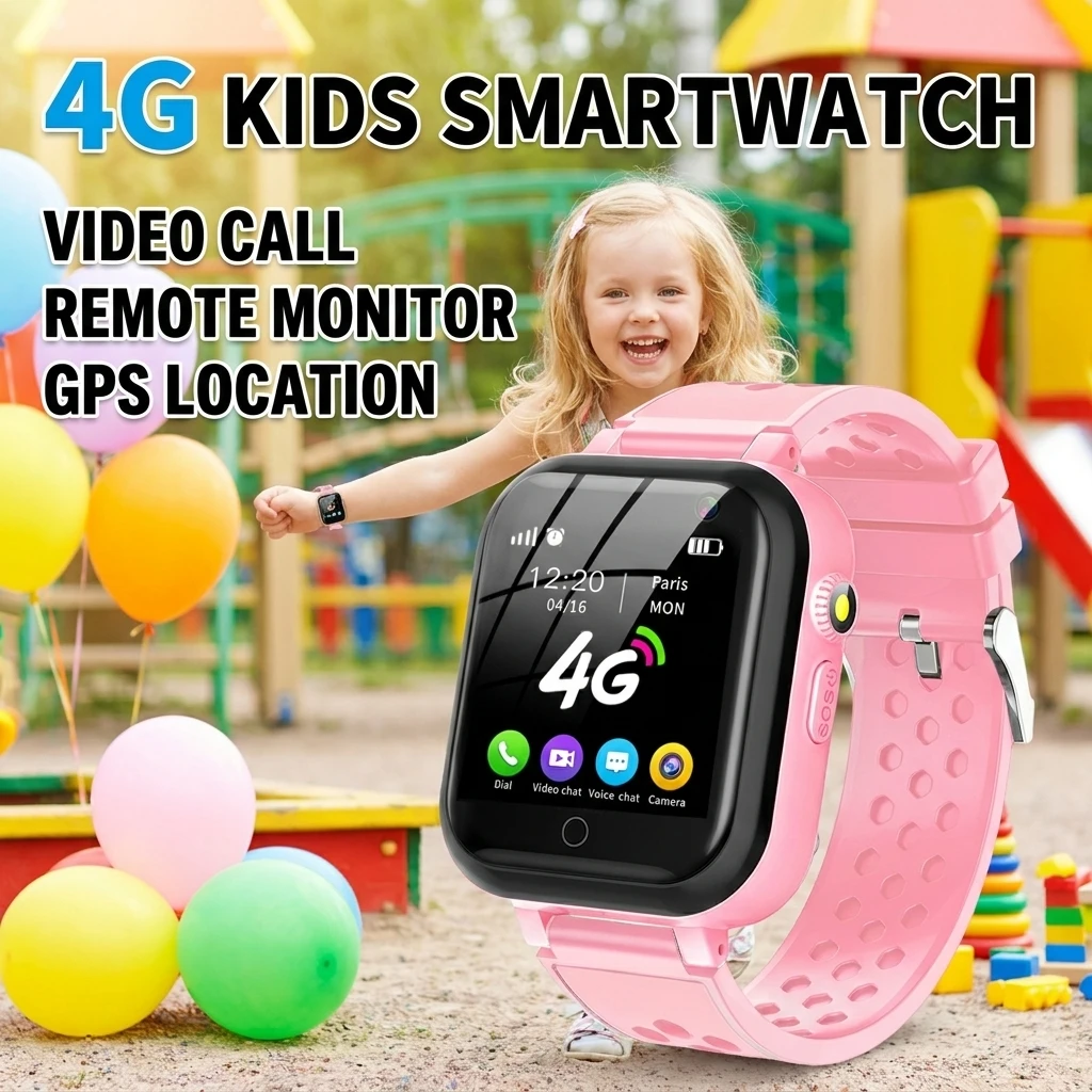 4G Smart Watch For Children IP67 Waterproof GPS WIFI Smart Watch Kids With SOS Flashlight Video Call Birthday Gift for 3-12Y
4G Smart Watch For Children IP67 Waterproof GPS WIFI Smart Watch Kids With SOS Flashlight Video Call Birthday Gift for 3-12Y