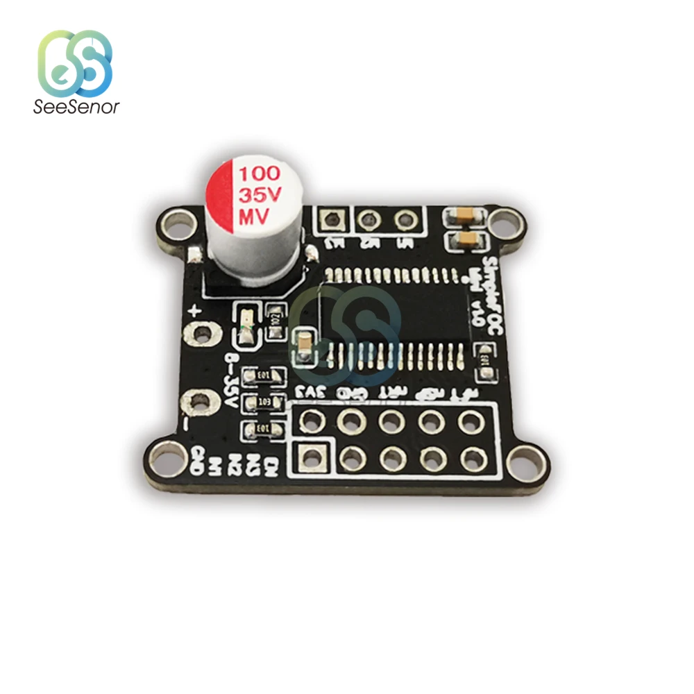 DC 8-30V DRV8313 Simple FOC Mini DC Brushless Motor Driver Board SVPWM Control Algorithm for FOC Control Driver
DC 8-30V DRV8313 Simple FOC Mini DC Brushless Motor Driver Board SVPWM Control Algorithm for FOC Control Driver
