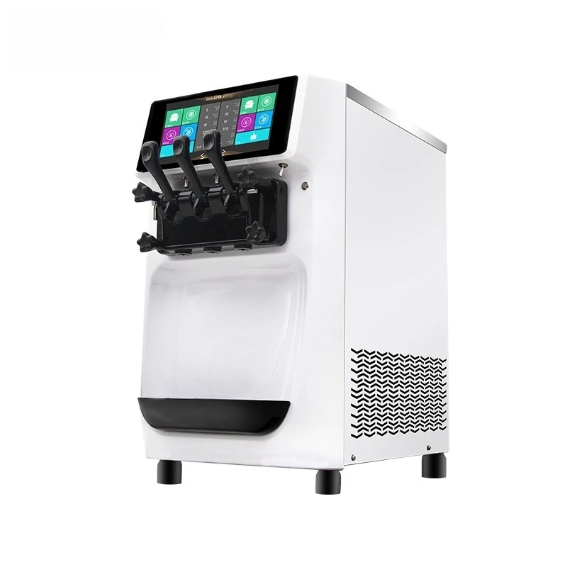 Ice cream machine Commercial small desktop soft ice cream machine Automatic frequency conversion ST32ERLW-TF
Ice cream machine Commercial small desktop soft ice cream machine Automatic frequency conversion ST32ERLW-TF