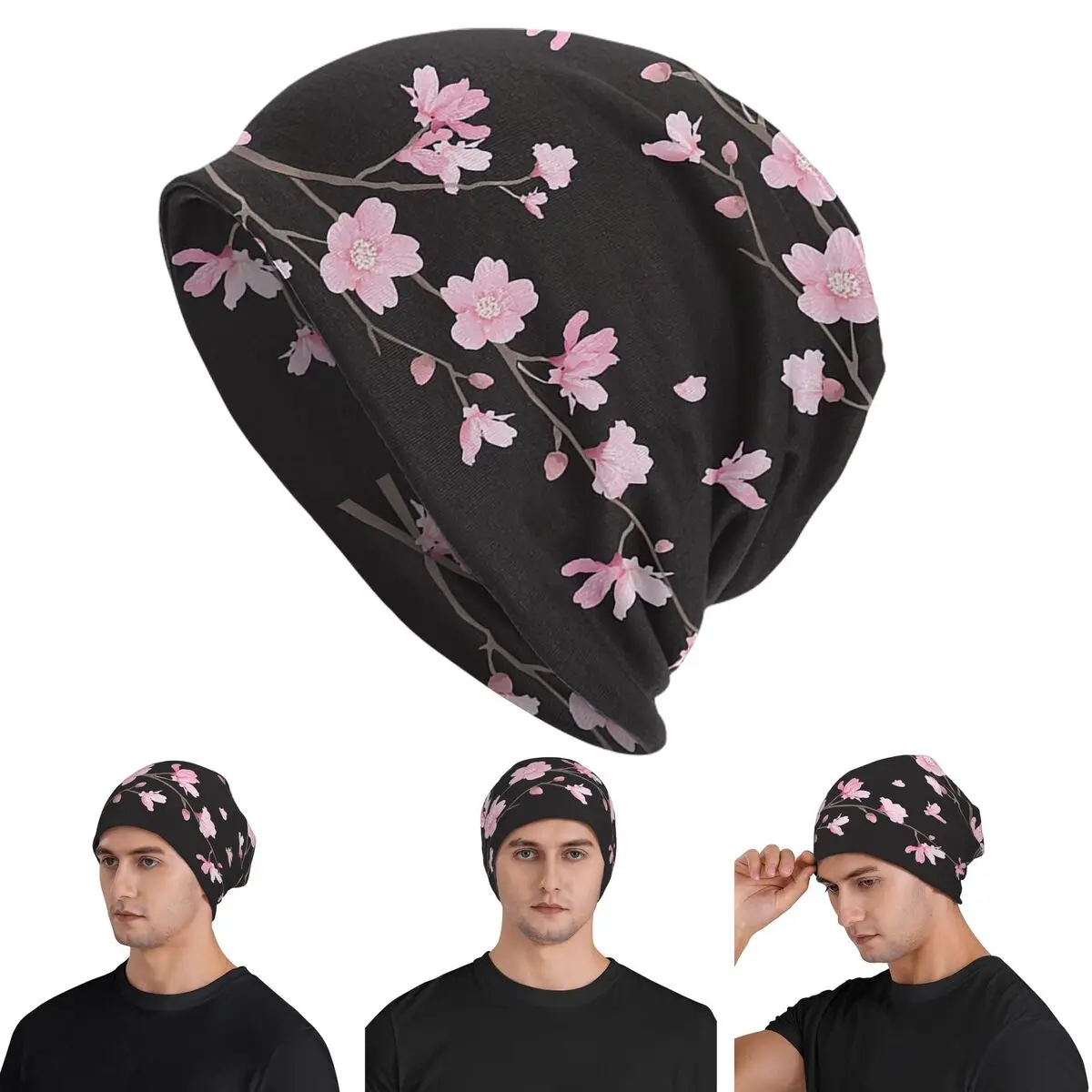 Cherry Blossom Flower Plant - черные шапки Skullies, теплая осенне-зимняя уличная шапка, вязаные шапки для взрослых унисекс
Cherry Blossom Flower Plant - черные шапки Skullies, теплая осенне-зимняя уличная шапка, вязаные шапки для взрослых унисекс