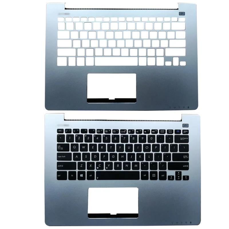 NEW Laptop Palmrest Upper Case US Keyboard For 13.3" ASUS S300 S300C S300SC S300K S300Ki Silver
NEW Laptop Palmrest Upper Case US Keyboard For 13.3" ASUS S300 S300C S300SC S300K S300Ki Silver