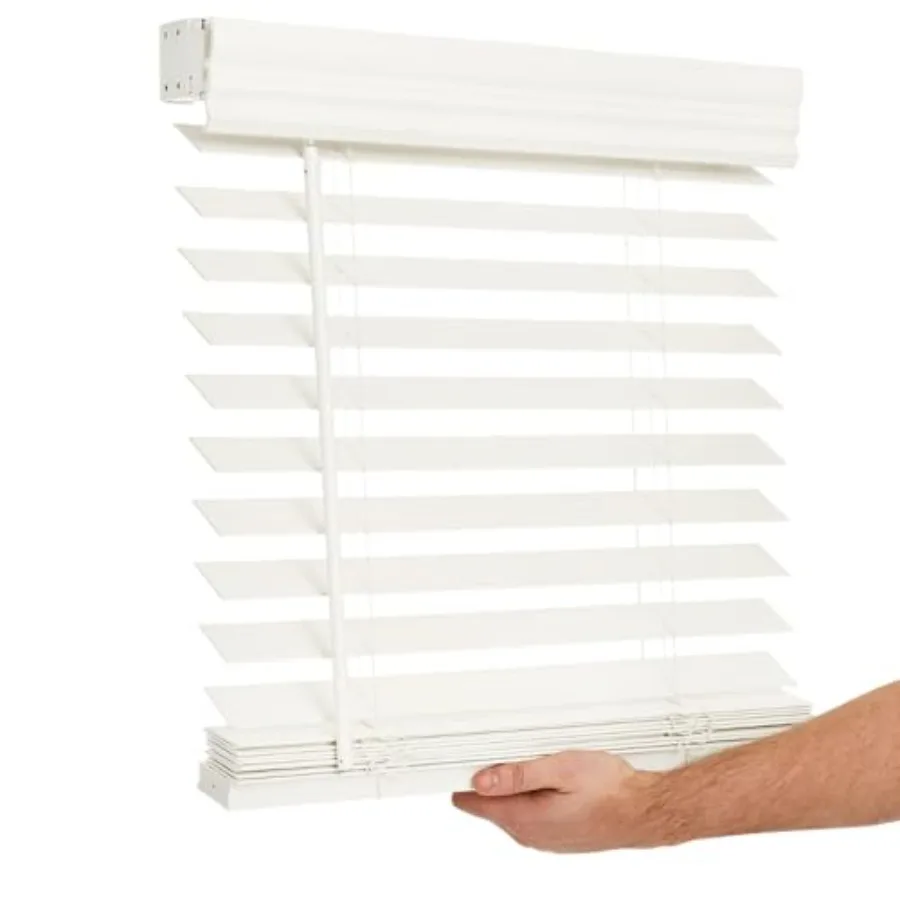 Cordless 2-inchFaux Wood Blind 35" Wide x 60" Long, -Antique,Smooth, Room Darkening, Horizontal Blinds for Living Room, Bedroom
Cordless 2-inchFaux Wood Blind 35" Wide x 60" Long, -Antique,Smooth, Room Darkening, Horizontal Blinds for Living Room, Bedroom