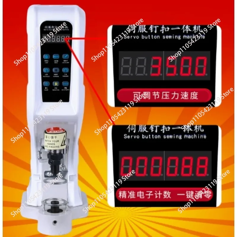 Semi-auto Computer Servo Integrated Buckle Riveting Hole Punching Machine for Leather
Semi-auto Computer Servo Integrated Buckle Riveting Hole Punching Machine for Leather