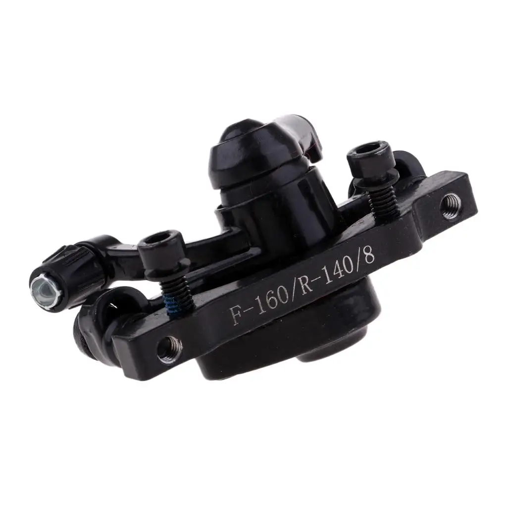Front Bike Disc Brake Caliper Black Aluminum Mechanical Bicycle Accessory for Mountain and Road Bike
Front Bike Disc Brake Caliper Black Aluminum Mechanical Bicycle Accessory for Mountain and Road Bike