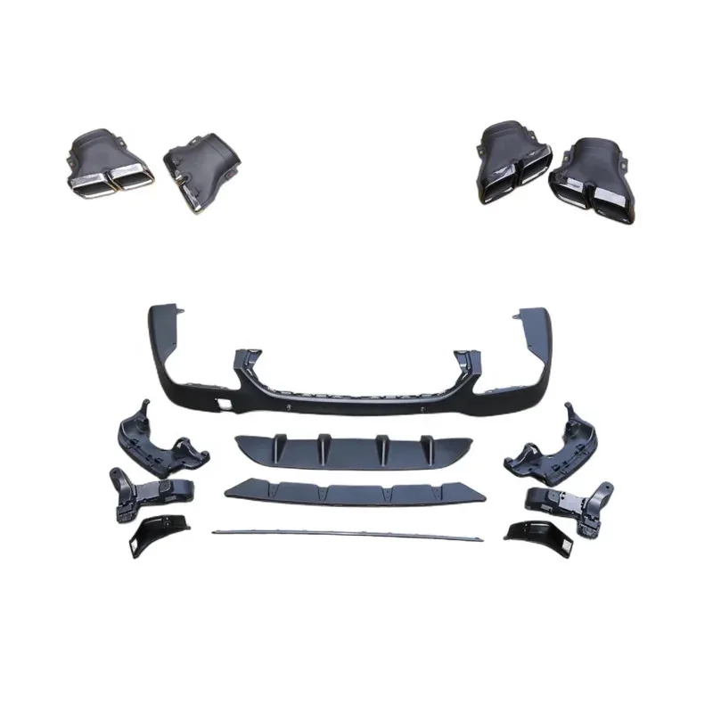 For GLC300L 260 X253Coupe Refitted GLC63S Large Bag Enclosure Front And Rear Bars
For GLC300L 260 X253Coupe Refitted GLC63S Large Bag Enclosure Front And Rear Bars