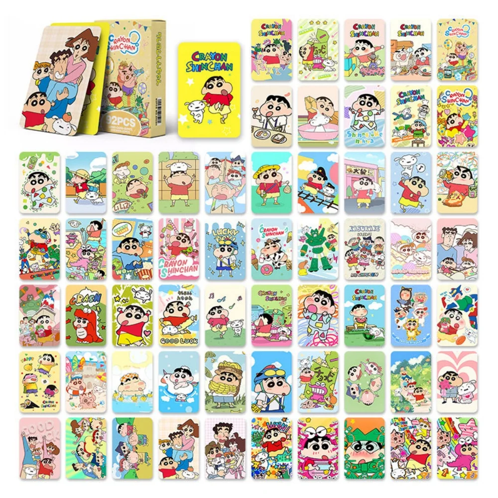 Shinchan Anime 92PCS Card Set 60 Lomo Cards 32 Stickers Nohara Shinnosuke Collectible Box for Fans Birthday Gifts Party Favor
Shinchan Anime 92PCS Card Set 60 Lomo Cards 32 Stickers Nohara Shinnosuke Collectible Box for Fans Birthday Gifts Party Favor