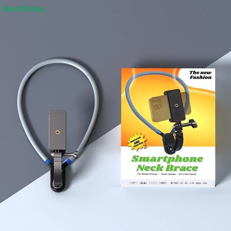 〔R〕Hands-Free Neck Mount Phone Clip 180° Rotation Phone Holder For Phone Accessories For Motorcycles, Cars, Bicycles
〔R〕Hands-Free Neck Mount Phone Clip 180° Rotation Phone Holder For Phone Accessories For Motorcycles, Cars, Bicycles