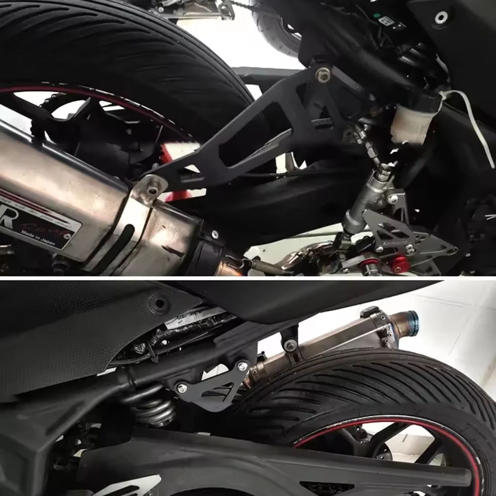 Exhaust Bracket Rear Foot Pegs Footrest Blanking Plate For YAMAHA MT03 MT 03 25 YZF R25 YZFR25 YZFR3 R3 Motorcycle
Exhaust Bracket Rear Foot Pegs Footrest Blanking Plate For YAMAHA MT03 MT 03 25 YZF R25 YZFR25 YZFR3 R3 Motorcycle