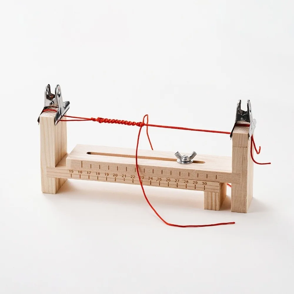 New Solid Wooden Braiding Frame Handmade Adjustable Braided Rope Tools Fixed Plate DIY Craft Bracelet Rope Making
New Solid Wooden Braiding Frame Handmade Adjustable Braided Rope Tools Fixed Plate DIY Craft Bracelet Rope Making