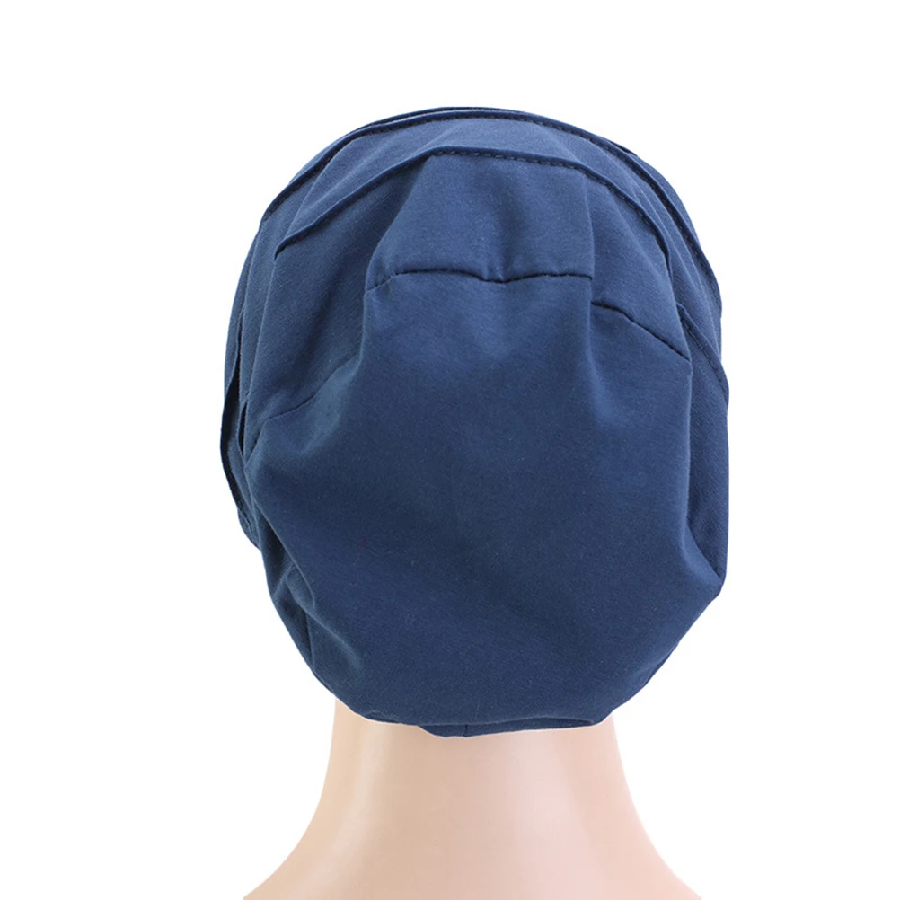 1pc Women'S Double Layer Sleep Bonnet For Hair Protection Makeup Face Wash Dark Blue Reusable Comfortable Elastic Soft
1pc Women'S Double Layer Sleep Bonnet For Hair Protection Makeup Face Wash Dark Blue Reusable Comfortable Elastic Soft