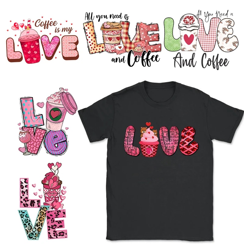 Love Theme Valentine Iron On DTF Transfer Sticker T Shirts Fashion Gril Thermals Heat Print Patch Clothing Custom DIY
Love Theme Valentine Iron On DTF Transfer Sticker T Shirts Fashion Gril Thermals Heat Print Patch Clothing Custom DIY