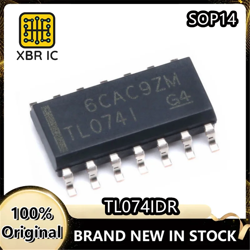 (5/20 pieces) TL074IDR SOP14 Silkscreen TL074I amplifier Original authentic Spot fast delivery
(5/20 pieces) TL074IDR SOP14 Silkscreen TL074I amplifier Original authentic Spot fast delivery