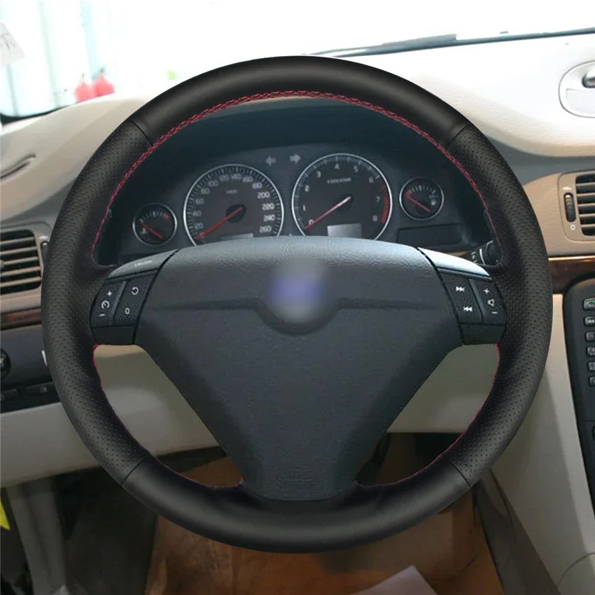 DIY Hand-Stitched Non-slip Leather Steering Wheel Cover Wrap for Volvo S80 2004 2005 XC70 2004-2007 Interior Accessories
DIY Hand-Stitched Non-slip Leather Steering Wheel Cover Wrap for Volvo S80 2004 2005 XC70 2004-2007 Interior Accessories